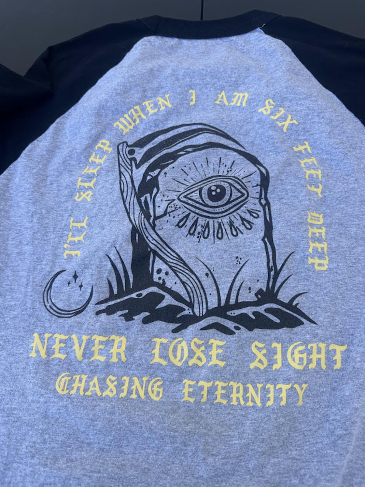 Gravegoods Raglan Graphic Shirt Large