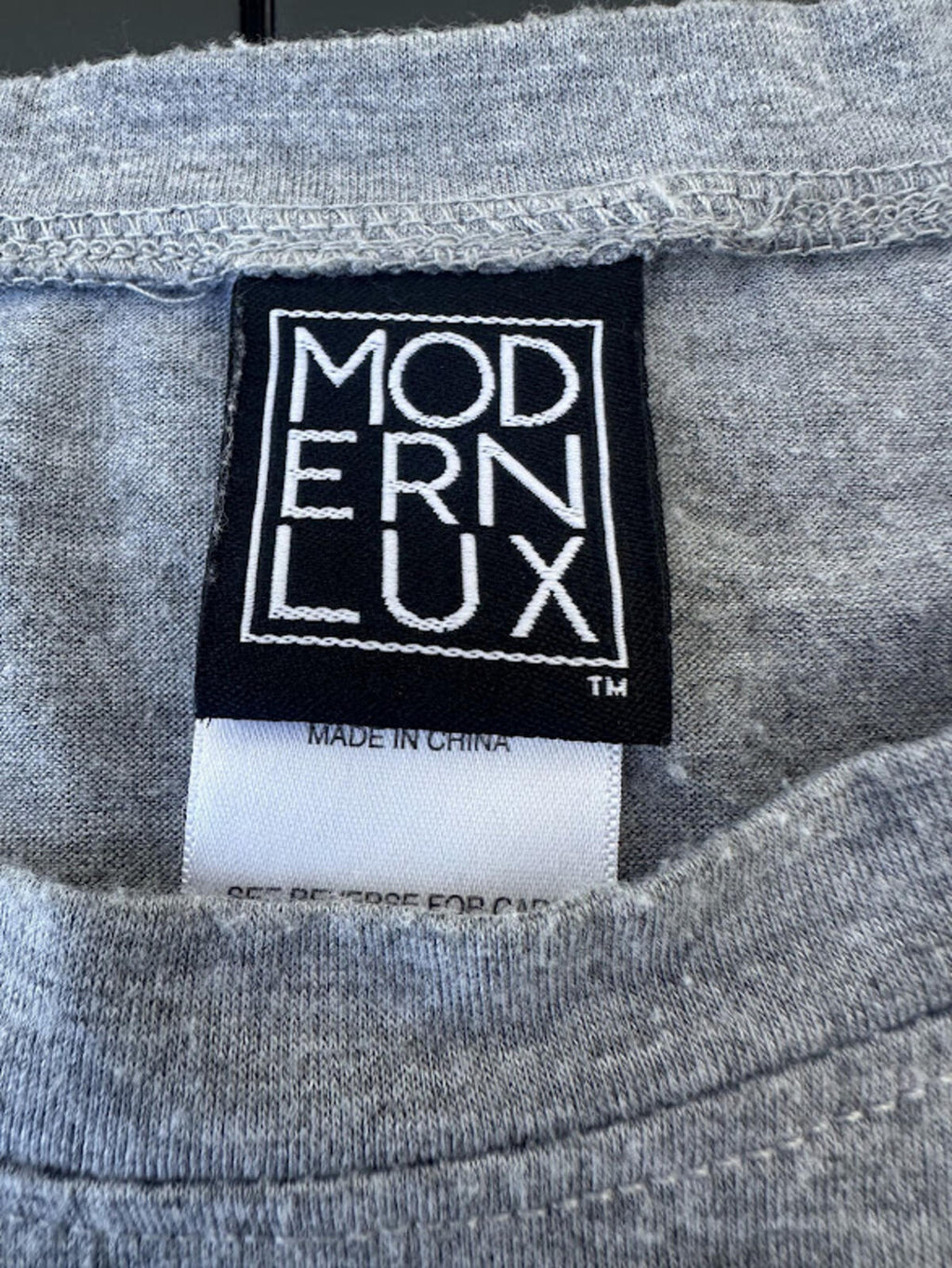 Modern Lux NOPE Gray Graphic Tee