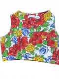 Rachel Kids Floral Crop Tank Top
