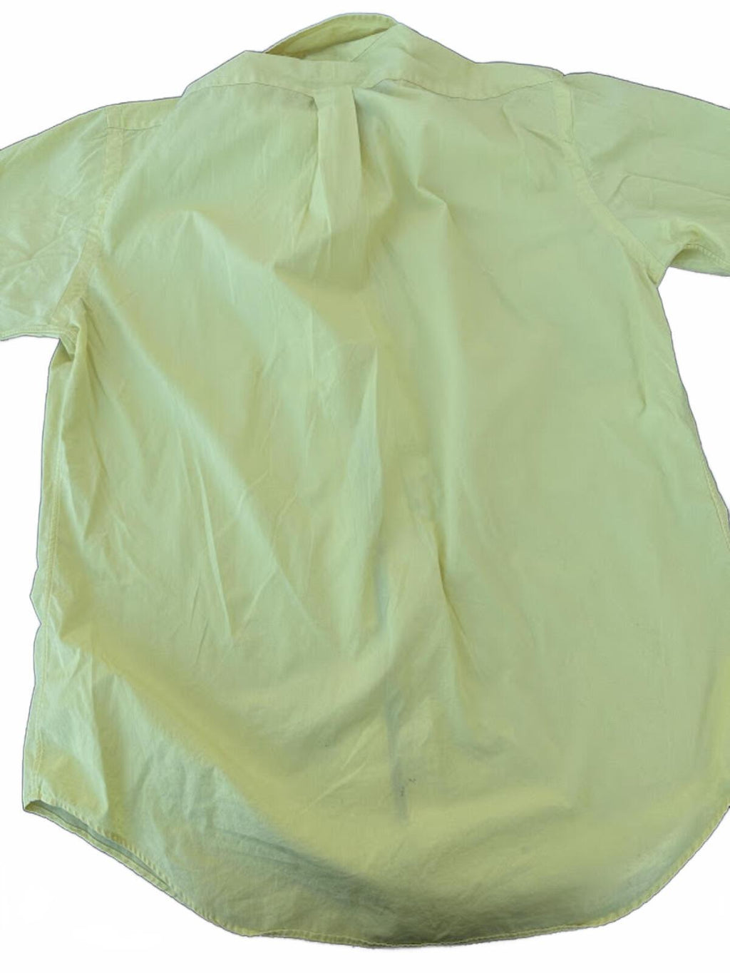 Ralph Lauren Yellow Classic Fit Shirt Medium