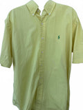 Ralph Lauren Yellow Classic Fit Shirt Medium