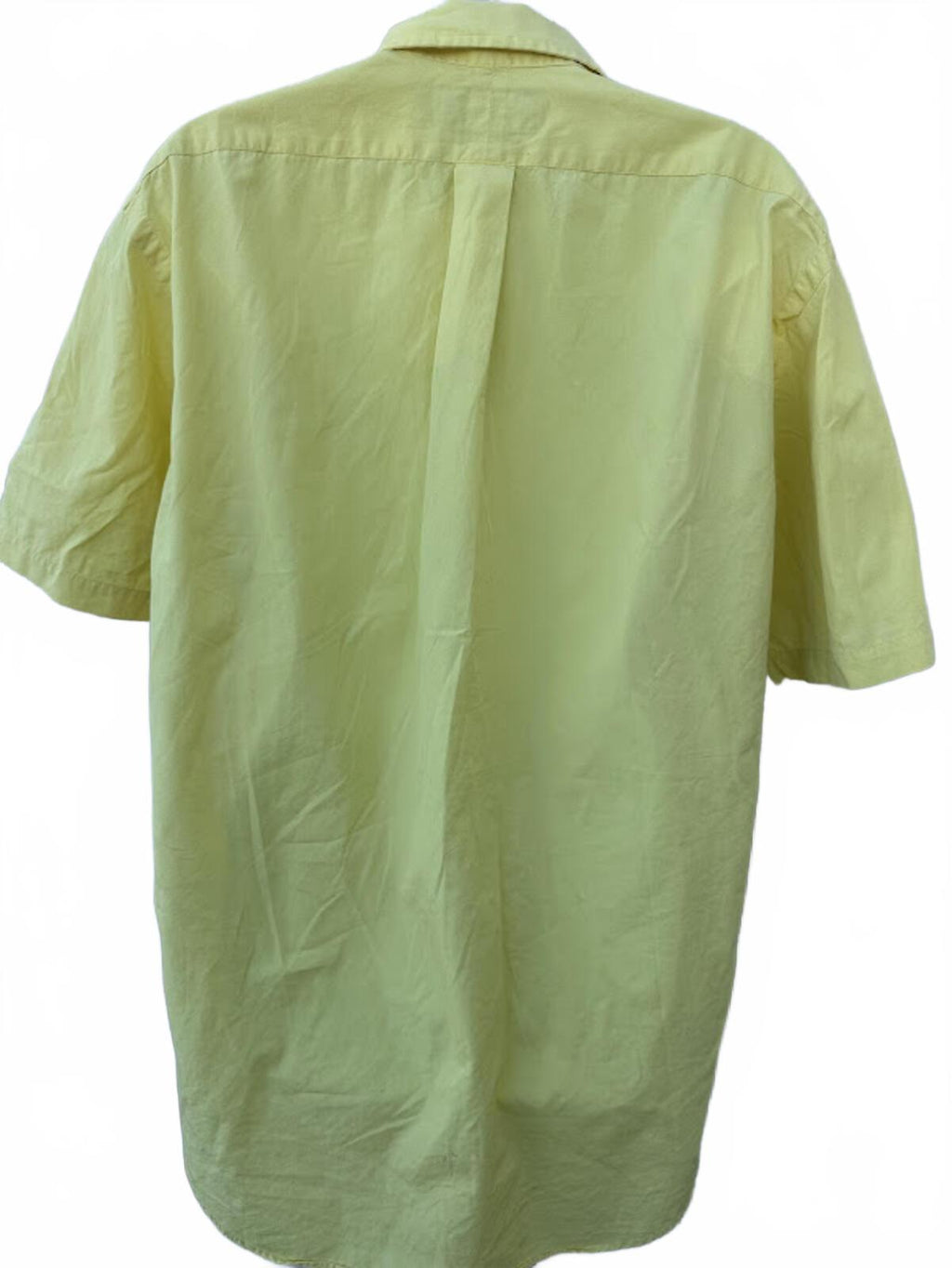 Ralph Lauren Yellow Classic Fit Shirt Medium