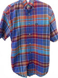Faconnable Plaid Button Down Shirt