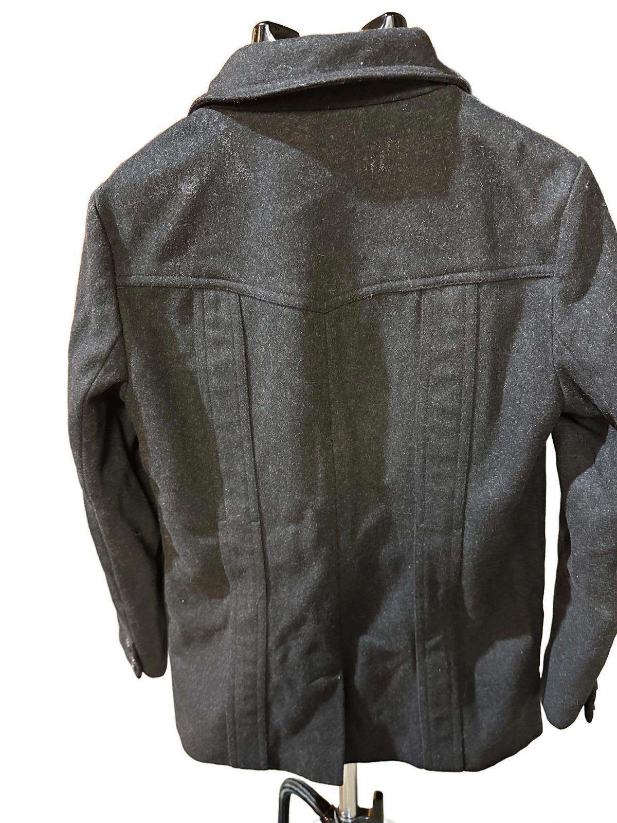 J.Crew Wool Hip-Length Car Coat Women’s M Black