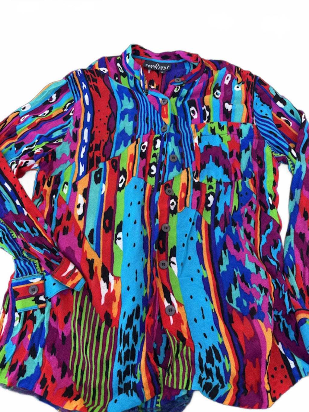 Carole Little Petities Abstract Art Blouse