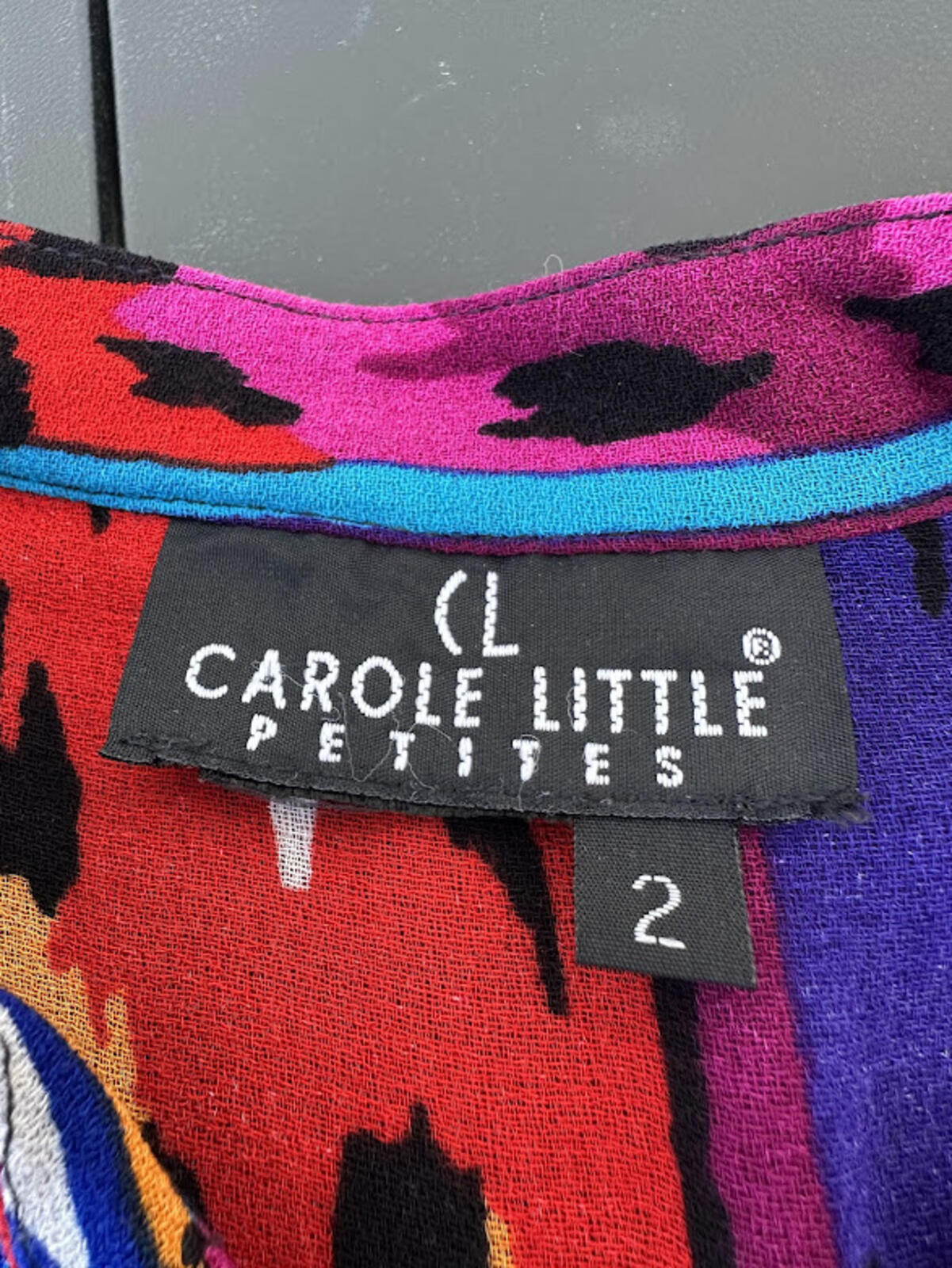 Carole Little Petities Abstract Art Blouse