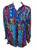 Carole Little Petities Abstract Art Blouse