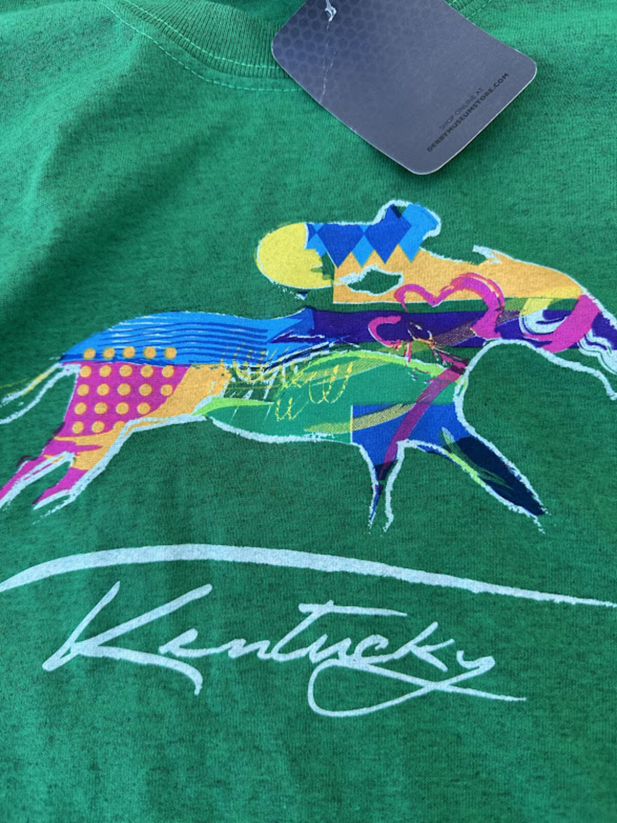 Kentucky Derby Museum Horse Tee NWT