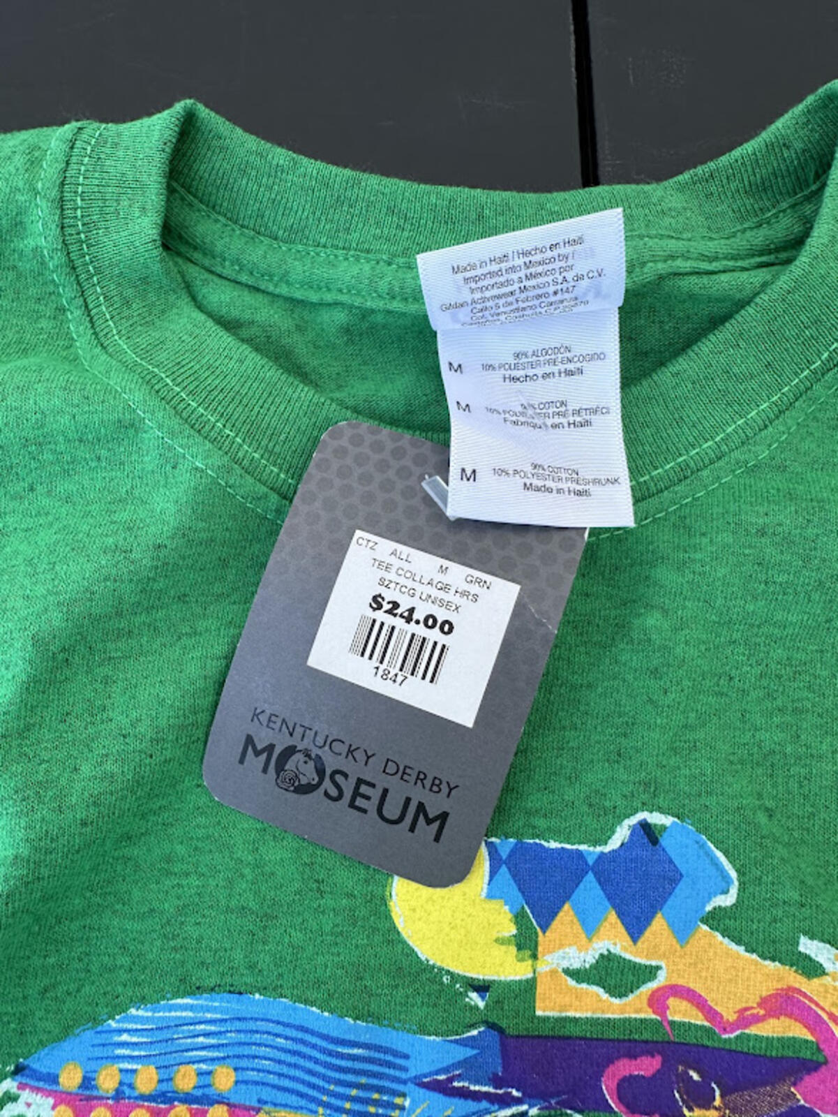 Kentucky Derby Museum Horse Tee NWT