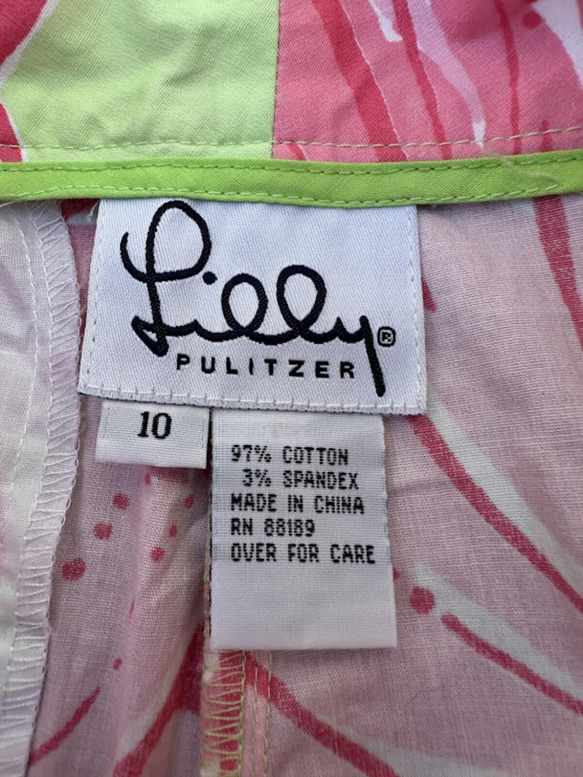 Lilly Pulitzer Hibiscus Capri Pants