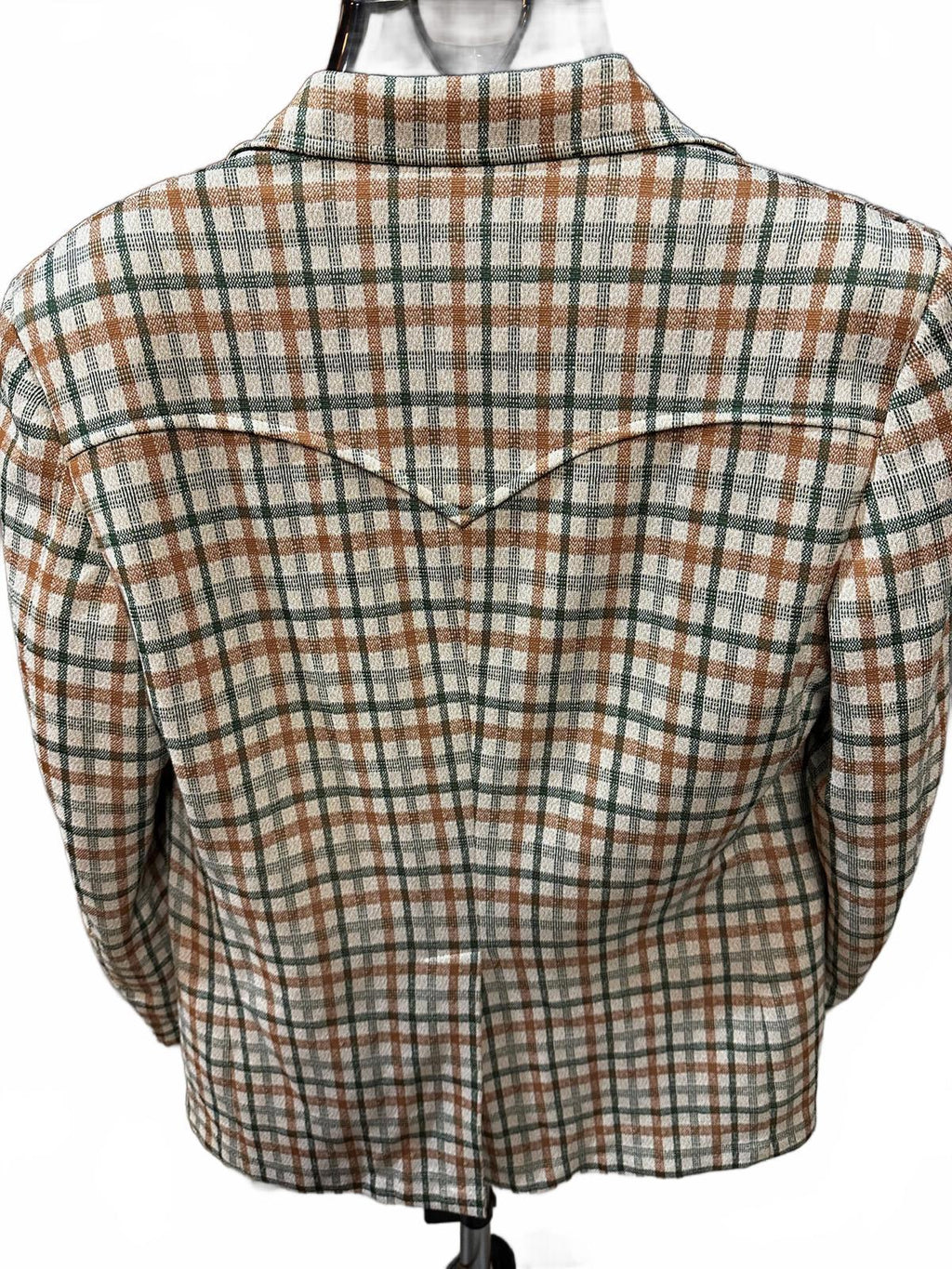 Vintage Panhandle Slim plaid western sport coat