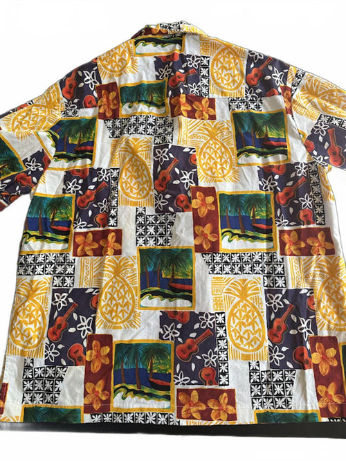 Bundle of 5 custom made 100% cotton XXL Hawaiian shirts