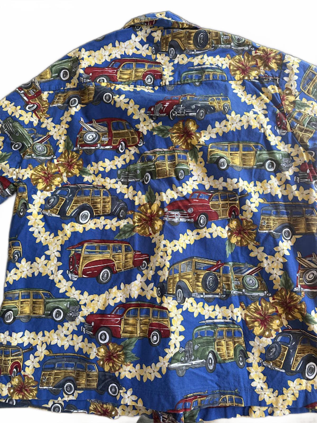 Bundle of 5 custom made 100% cotton XXL Hawaiian shirts