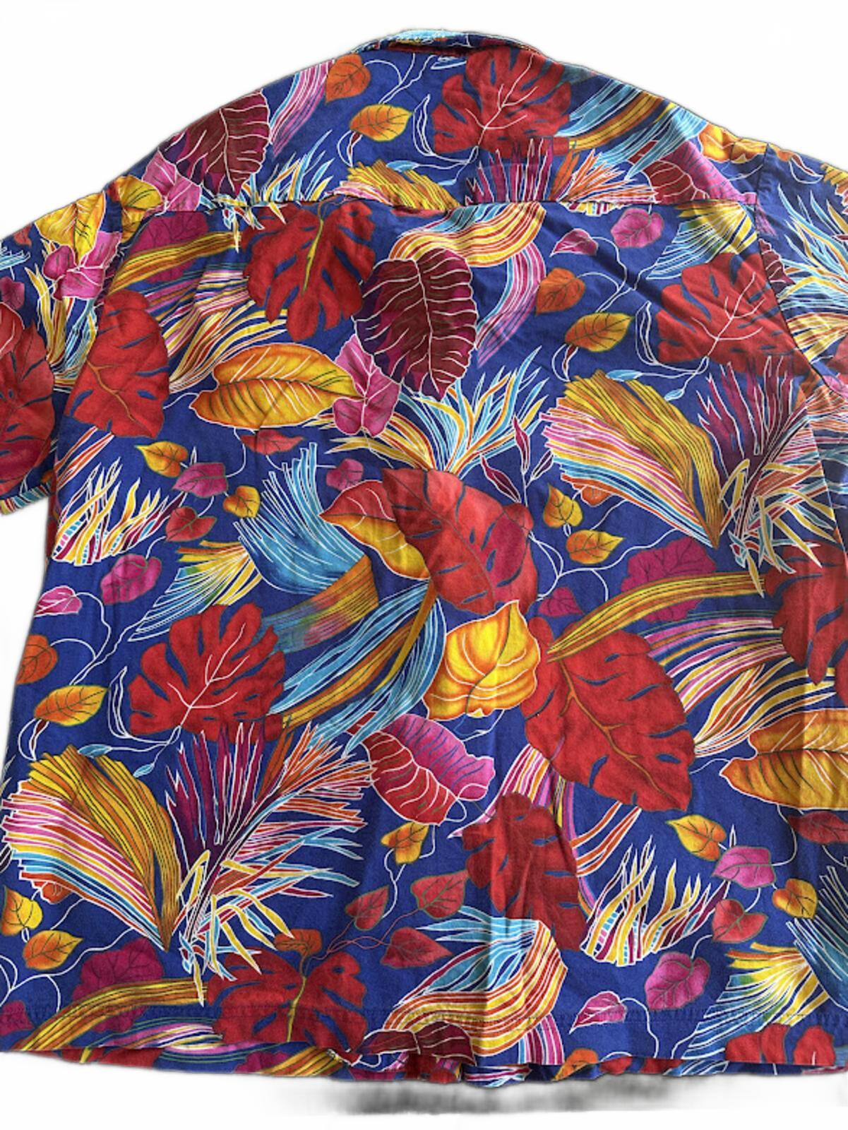 Bundle of 5 custom made 100% cotton XXL Hawaiian shirts
