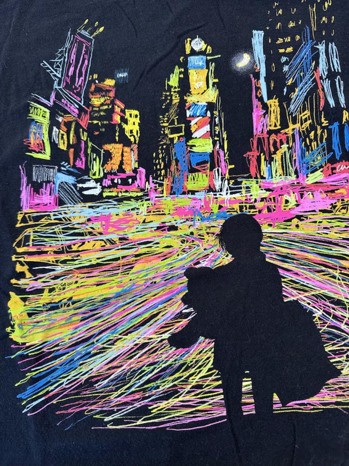 Threadless Neon City Graphic Tee