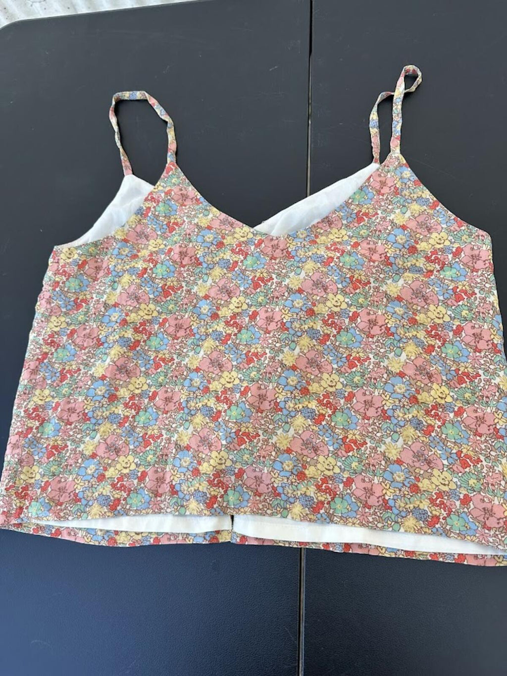 Madewell Floral Button Front Cami Size 8