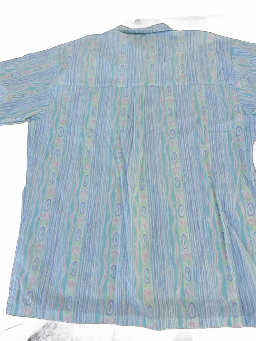 Beach Blvd Pastel Surf Stripe Shirt USA