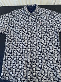 Tommy Jeans Floral Button Front Shirt Large