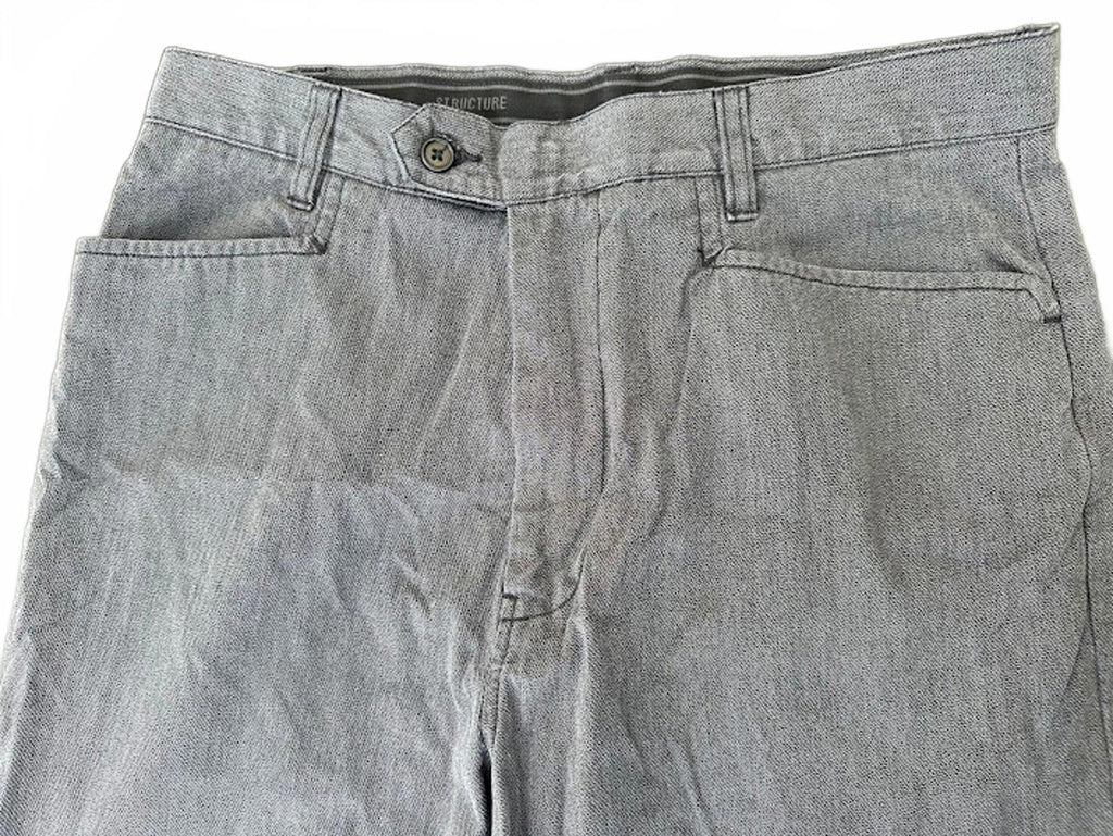 Structure Gray Straight Leg Pants 32x34