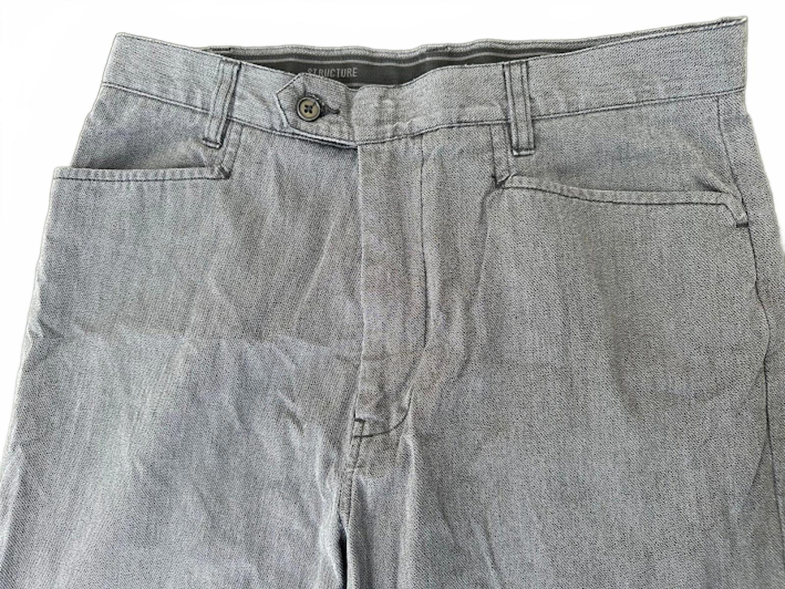 Structure Gray Straight Leg Pants 32x34
