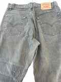 Levi’s 550 Green Gray Relaxed Jeans USA 34x34