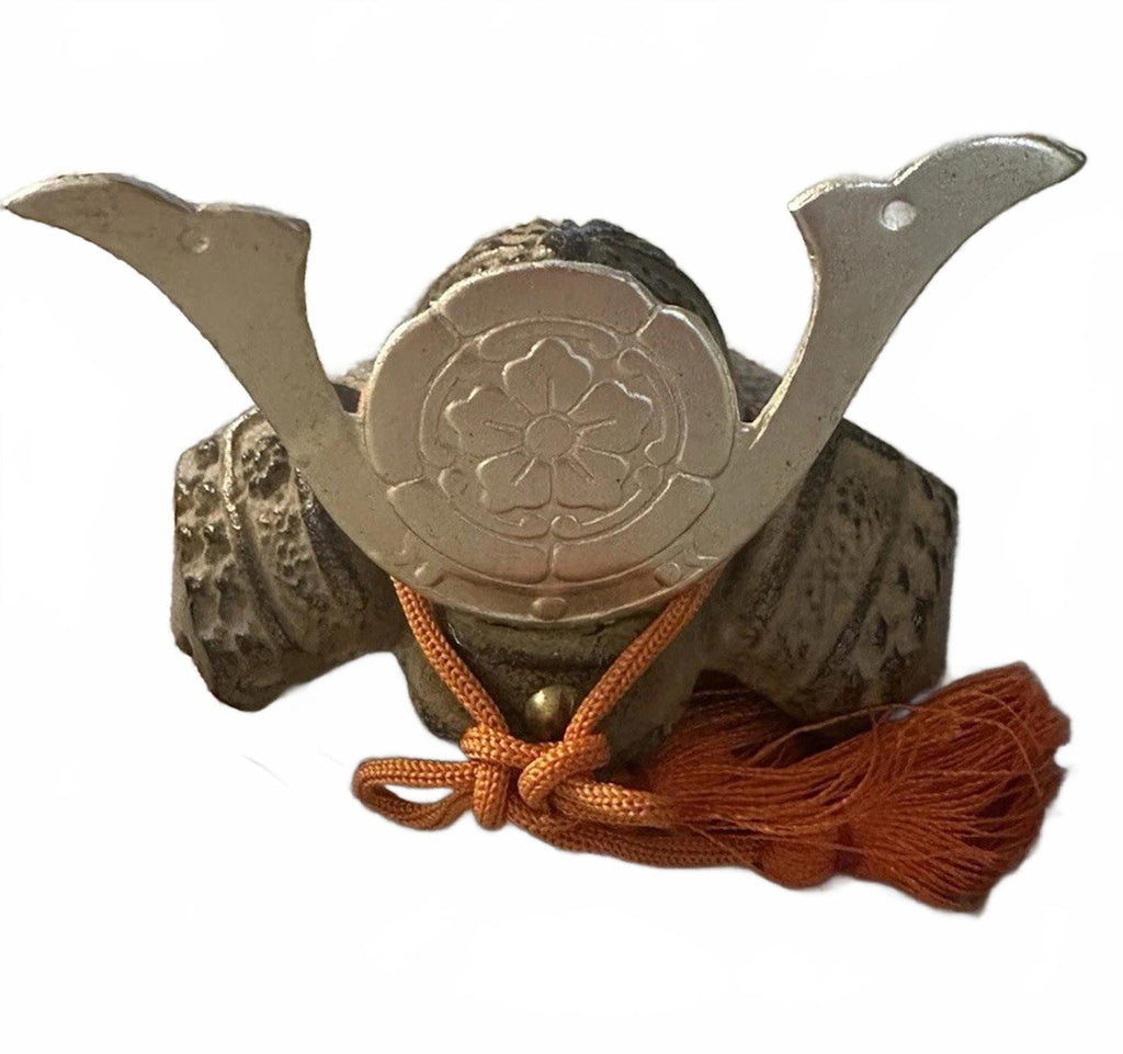 Set of 3 Japanese Samurai Kabuto Ornaments