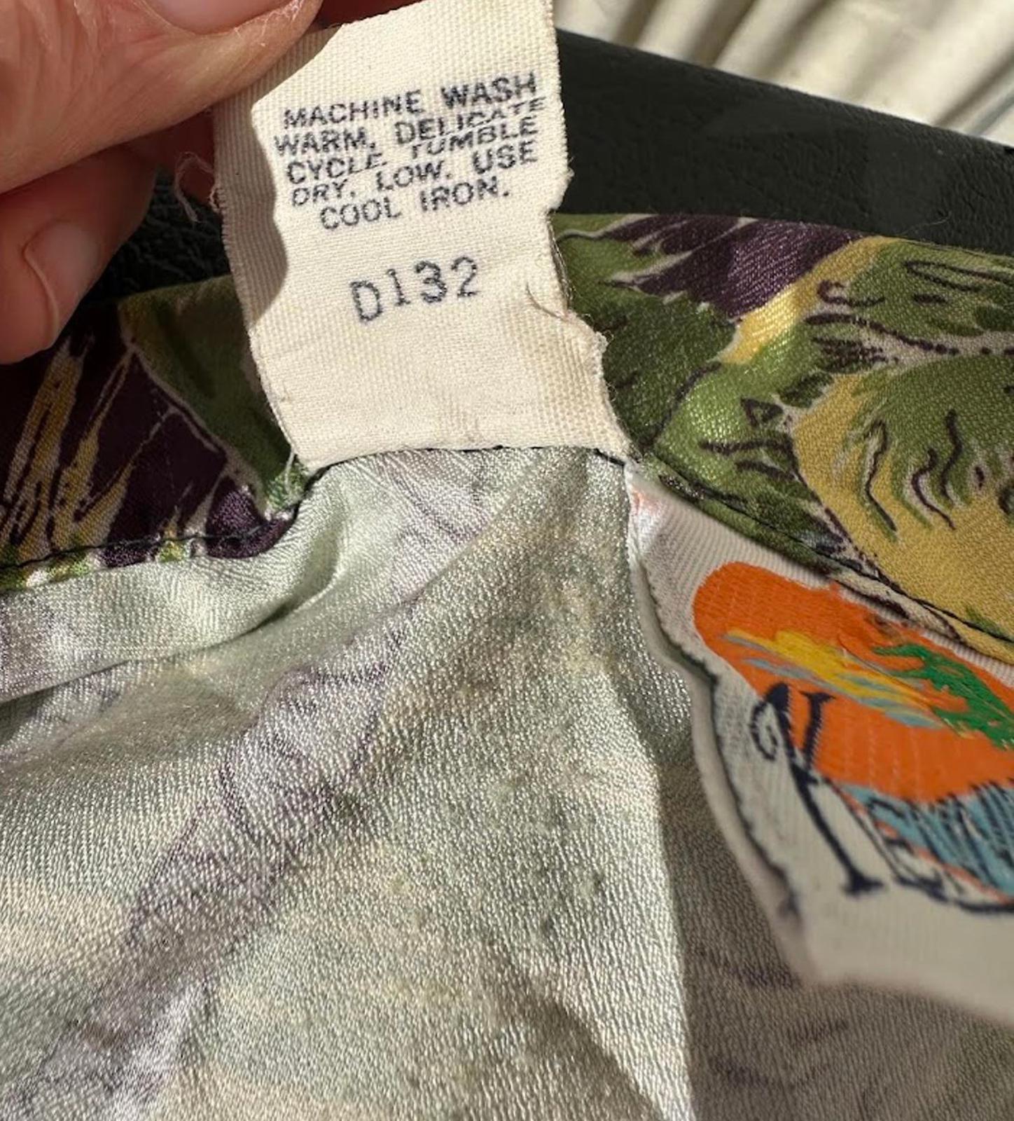 Vintage Kennington Hawaiian Shirt XL Tiki Print