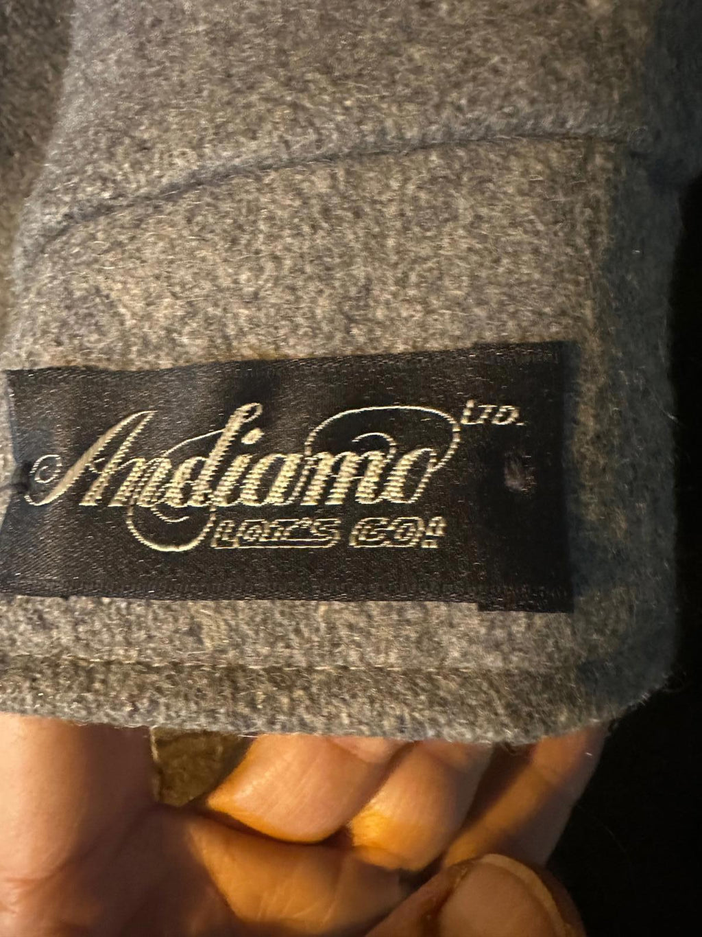 Vintage Americana Ltd. Men’s Co. Gray Wool Field Jkt 40 USA