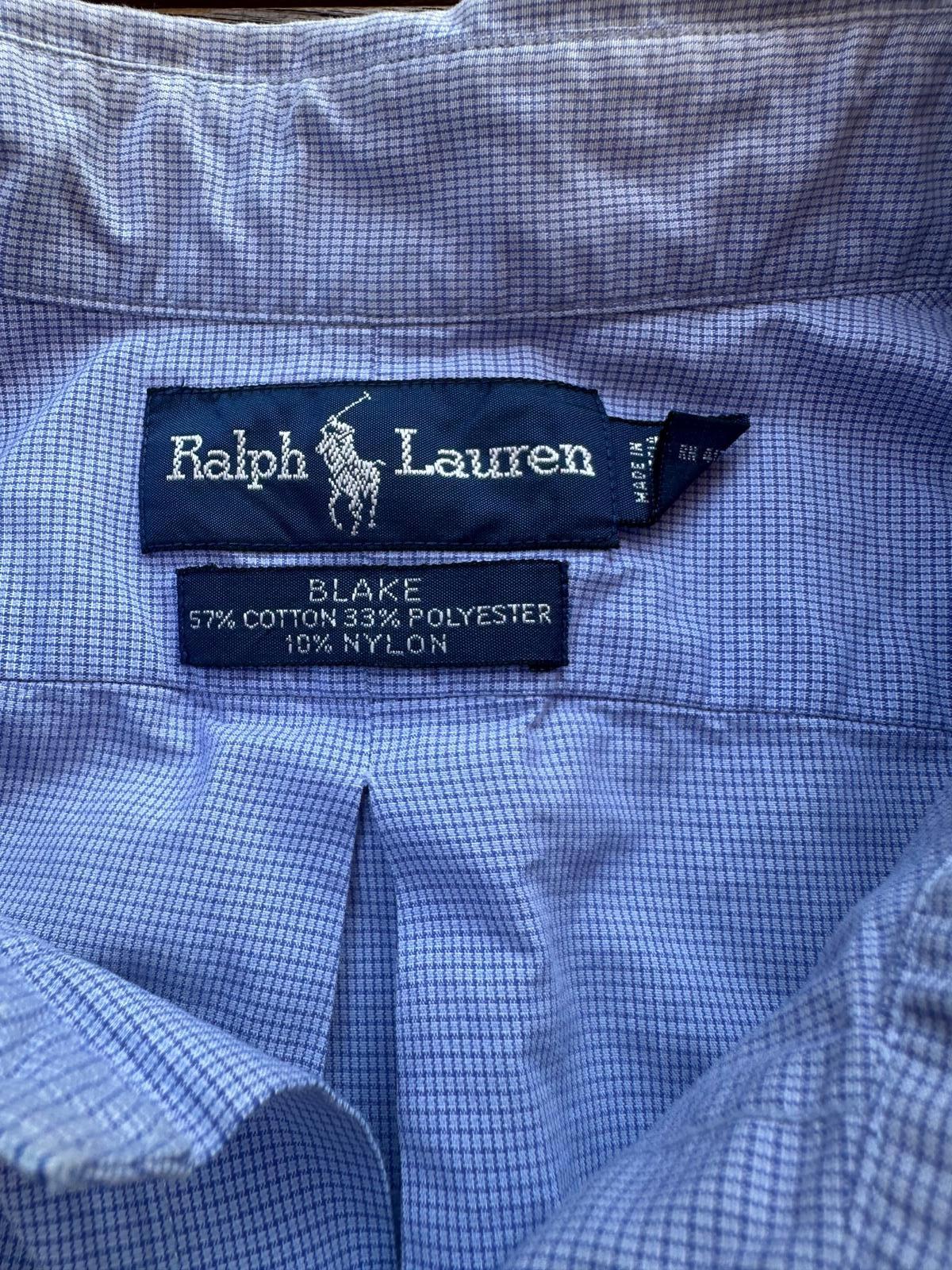 Ralph Lauren Blake Men’s L Button-Down Shirt Micro Check