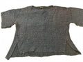 Topshop Textured Crop Sweater Made in Turkey