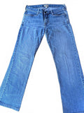 Vintage Abercrombie & Fitch Low Rise Bootcut Jeans Size 2 Distressed Y2K Style