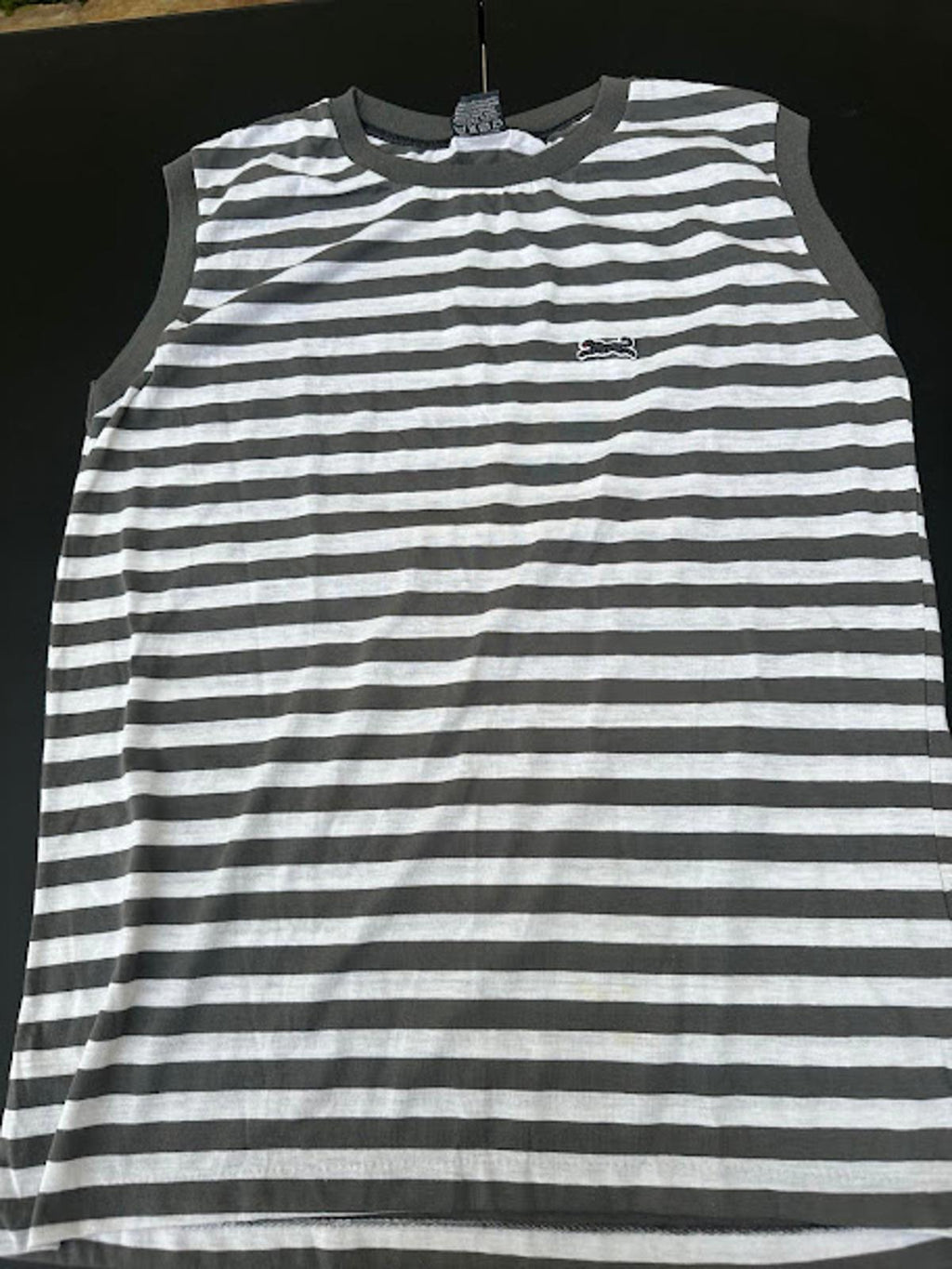 Le Tigre Striped Tank Made in USA L