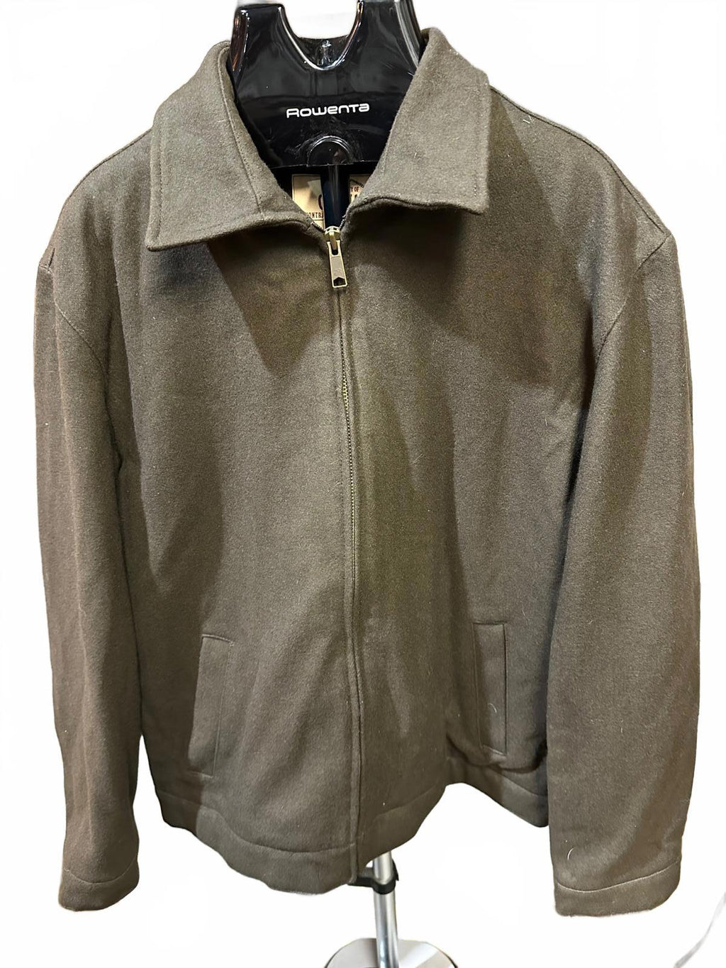 Old Navy Classic Wool Blend Jacket Men L Zip Lined