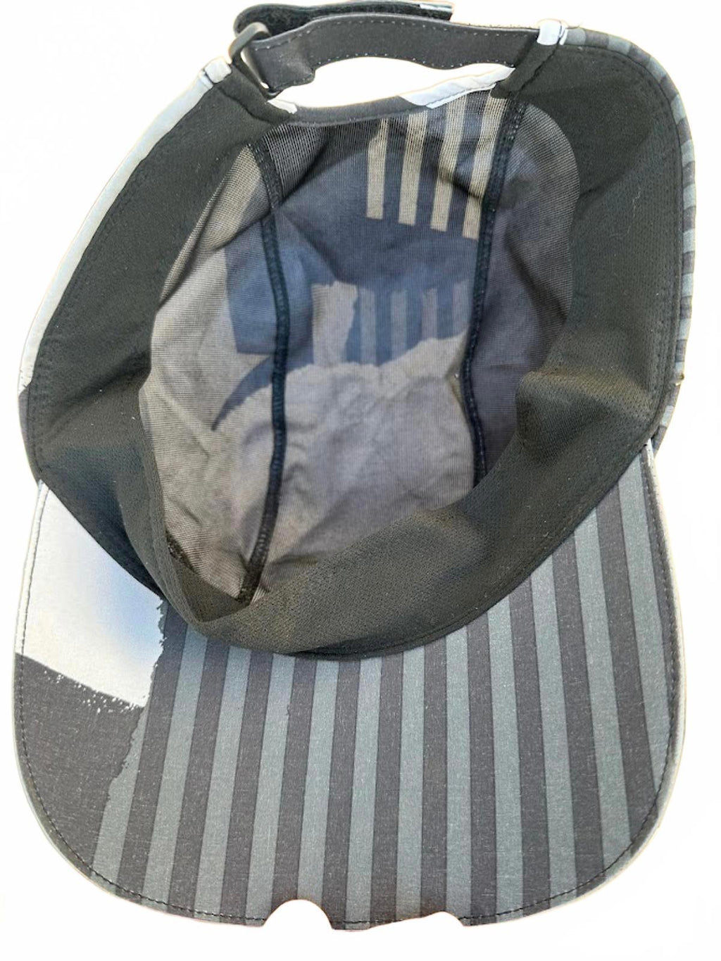 Black White Performance Cycling Cap