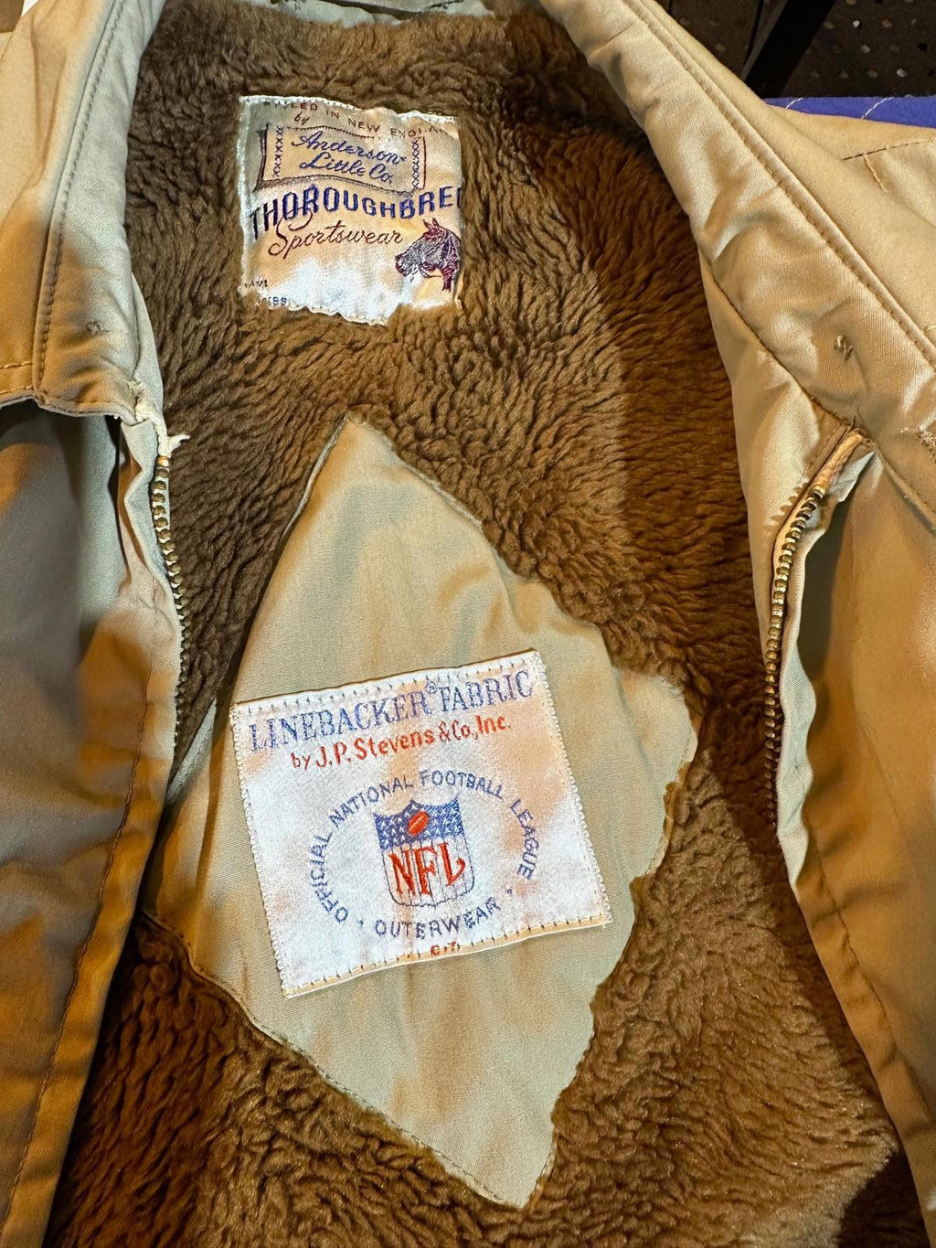 Vintage Horace Partridge NFL Lined Work Jacket USA