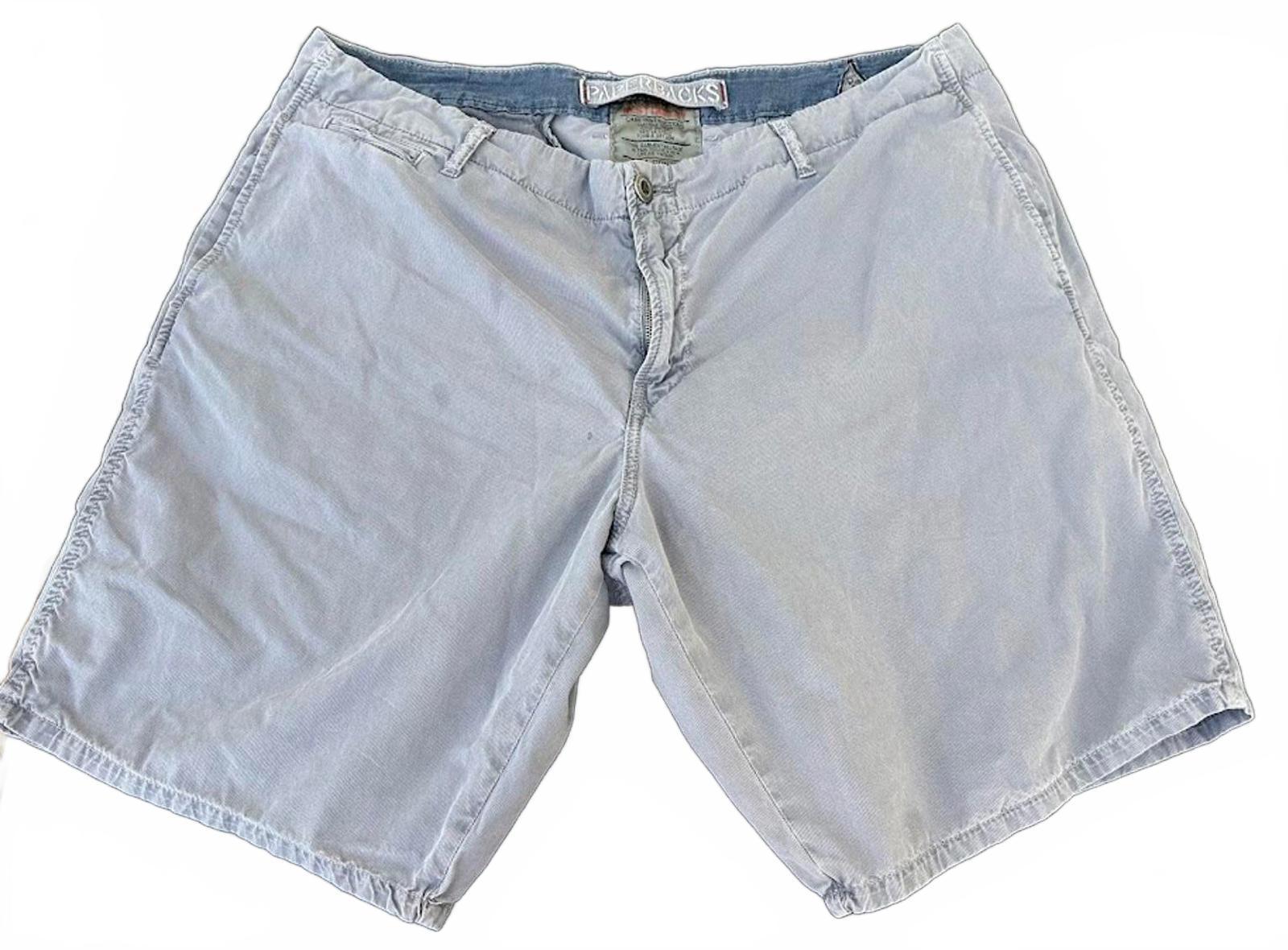 Paperbacks Cotton Shorts Faded Gray Vintage Style
