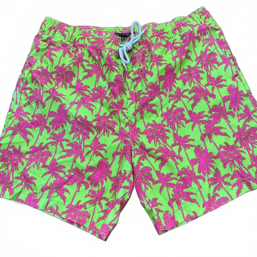 Zinen Neon Palm Swim Trunks XL