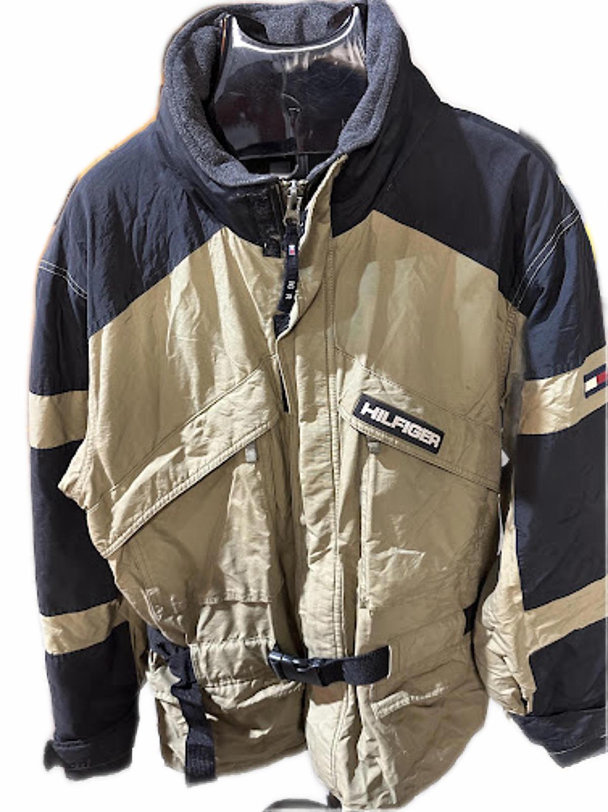 Vintage Tommy Hilfiger Insulated Colorblock Jacket 90s