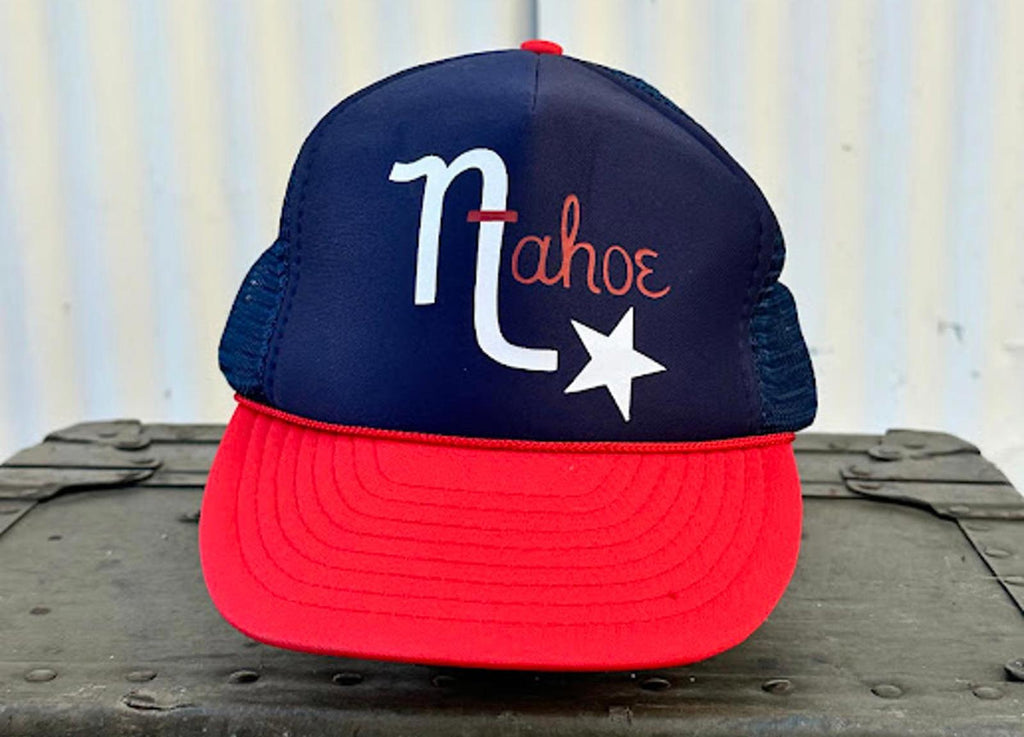 Vintage Lake Tahoe Trucker Snapback Hat USA