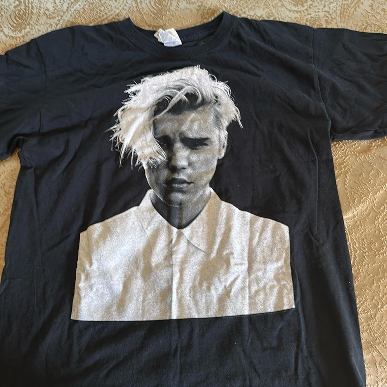 Justin Bieber Purpose Tour T Shirt Black M