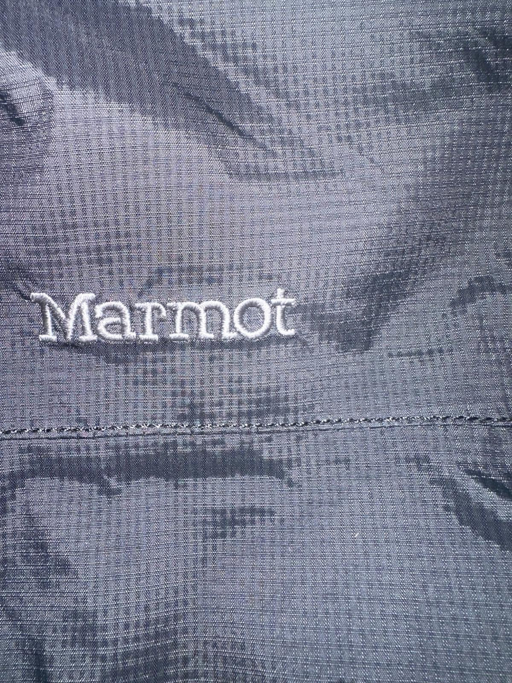 Marmot Black Waterproof Rain Jacket Men’s L Hooded