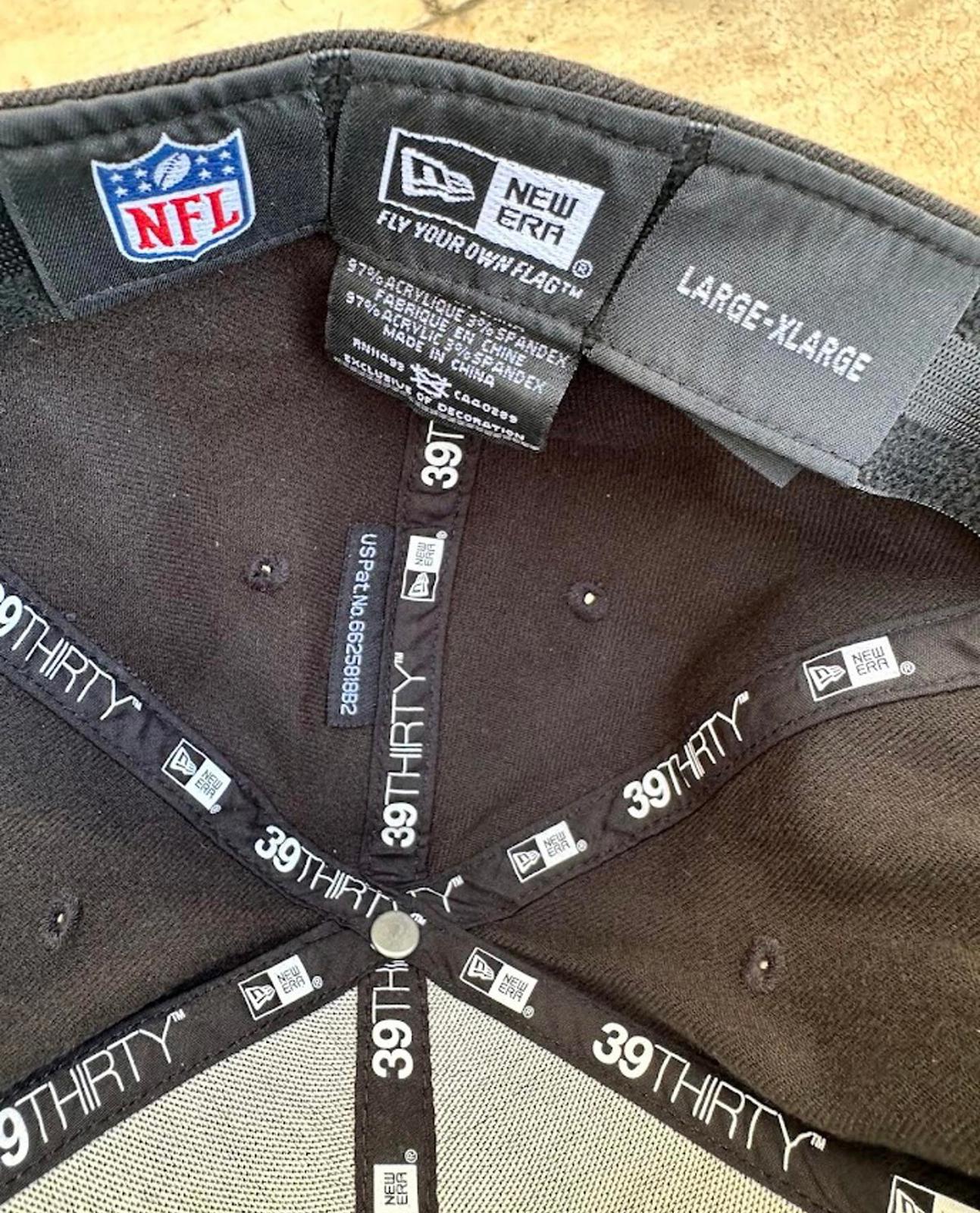 Raiders New Era 39THIRTY Flex Hat L/XL