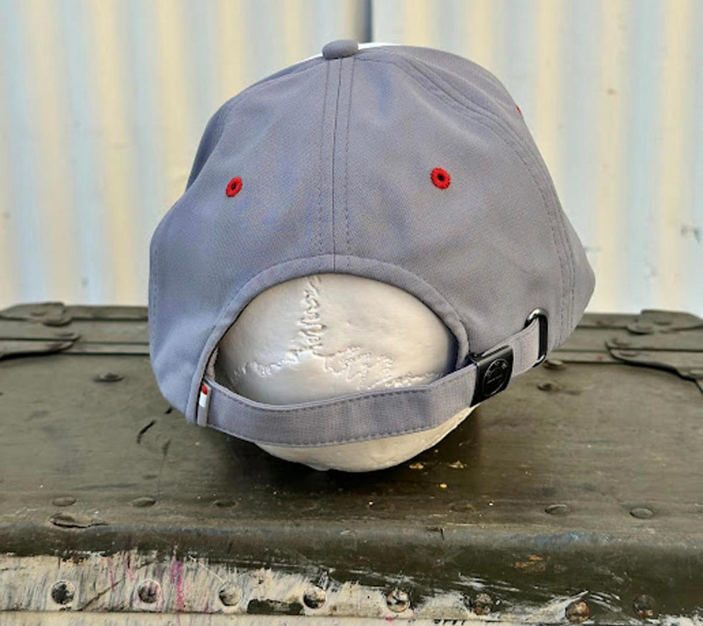 BMW Golfsport White Gray Adjustable Strap Hat