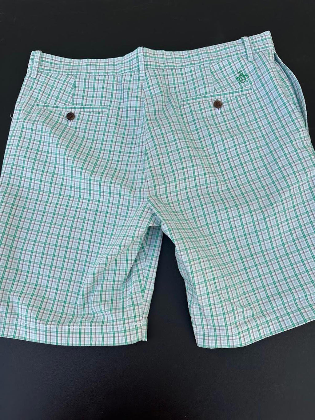 Original Penguin Plaid Shorts Size 36
