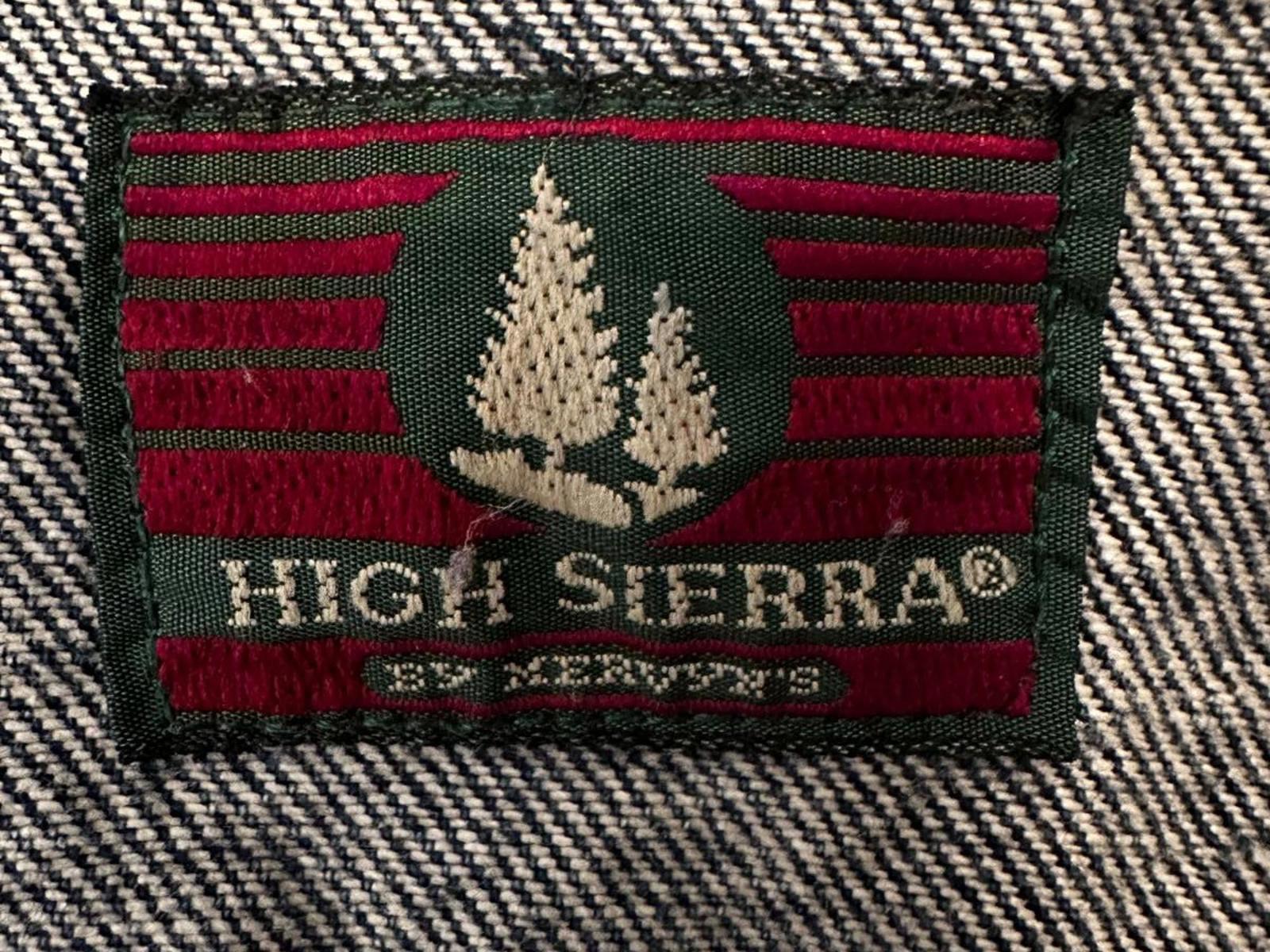 Vintage 80s High Sierra Acid Wash Cropped Denim Jacket