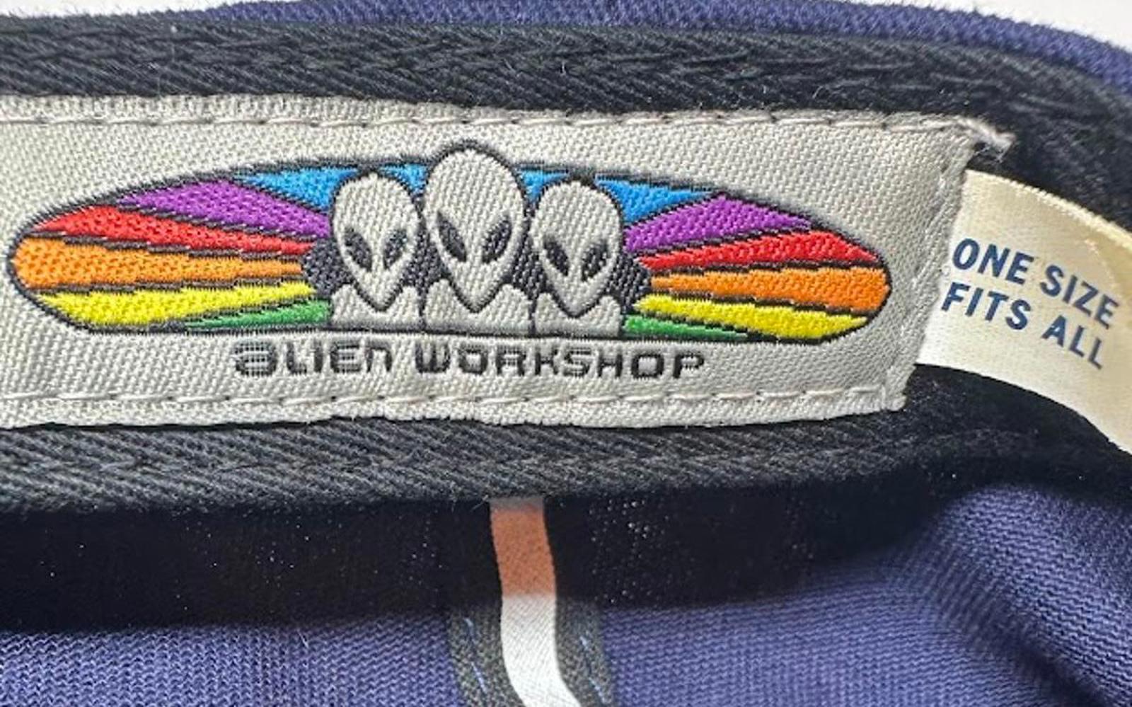 Alien Workshop Snapback Hat Rainbow Logo
