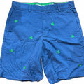 Vineyard Vines preppy embroidred shorts  Flat front