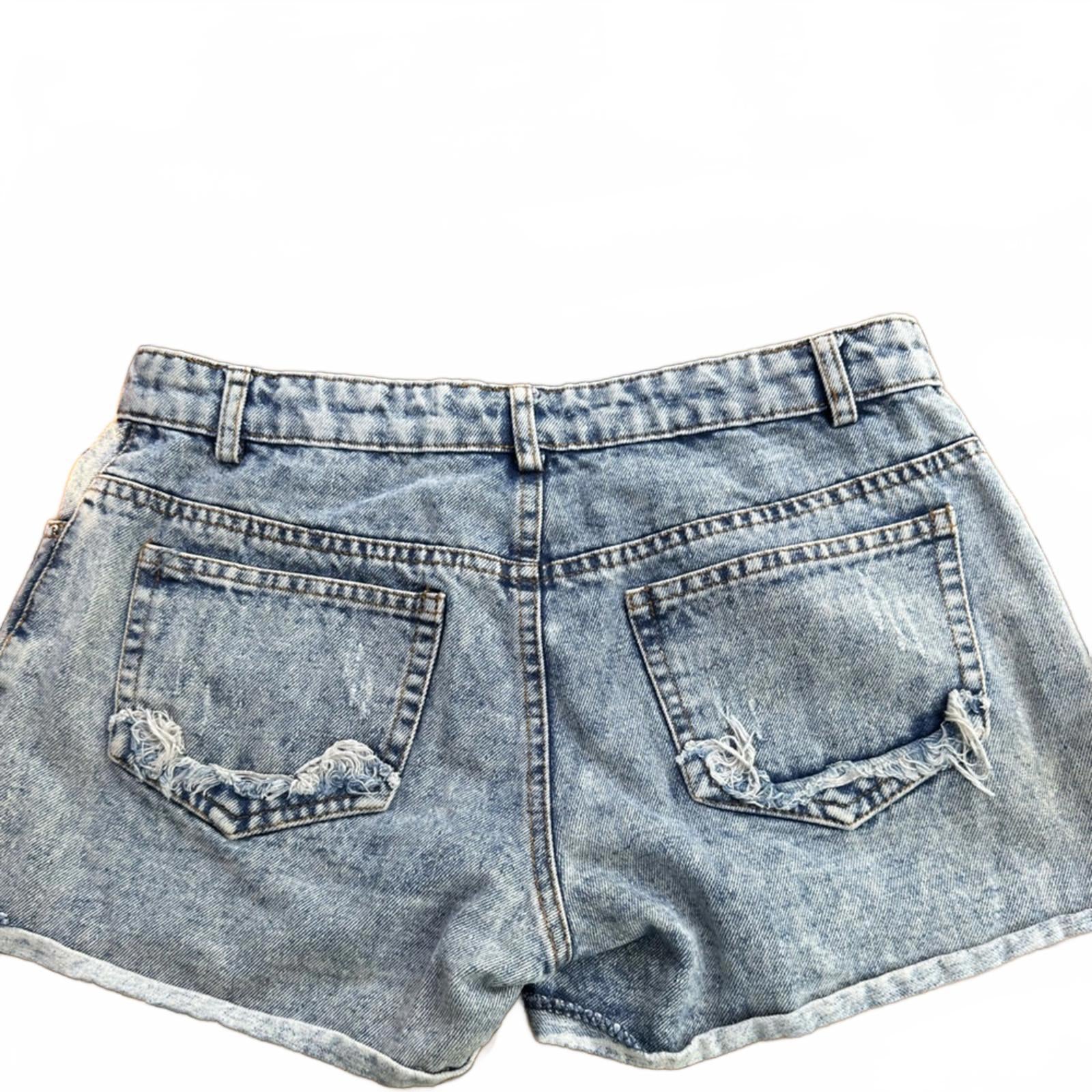 Diesel Distressed Denim Shorts Size 28