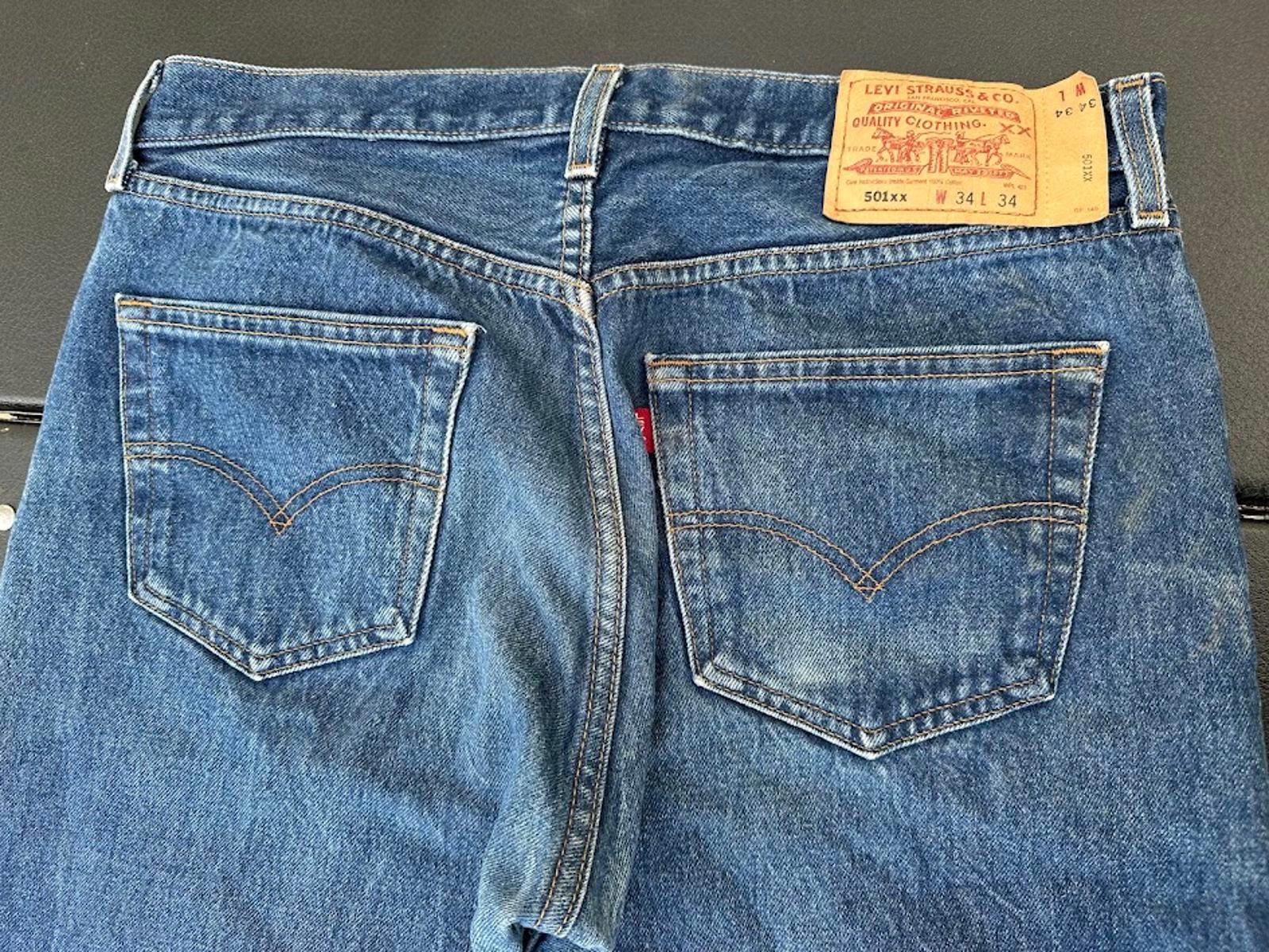 Levi’s 501XX Jeans 34x30 USA Classic Straight