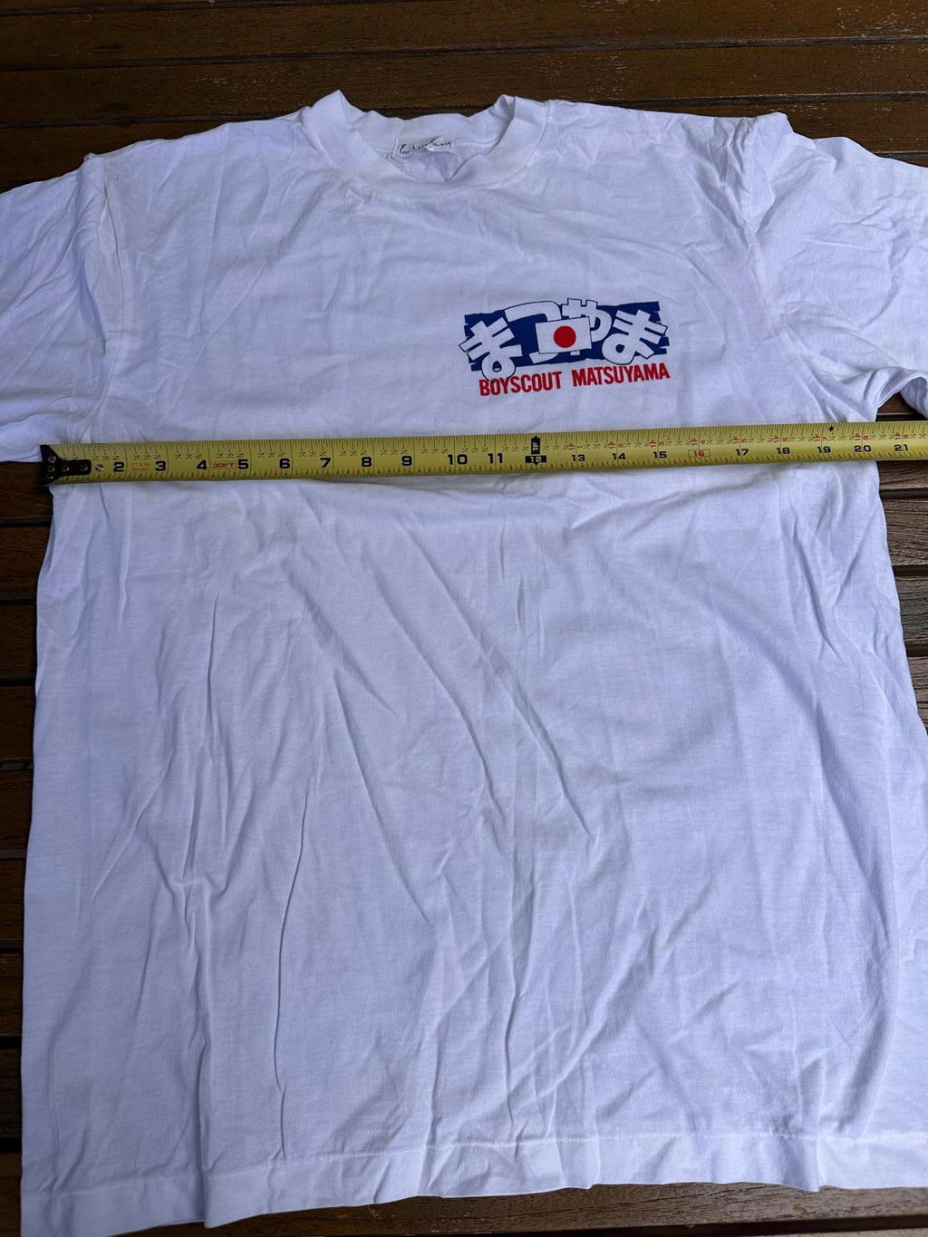 Vintage Boy Scout Matsuyama Japan T-Shirt Single Stitch